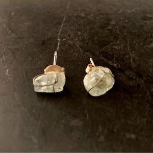 healing crystal earrings